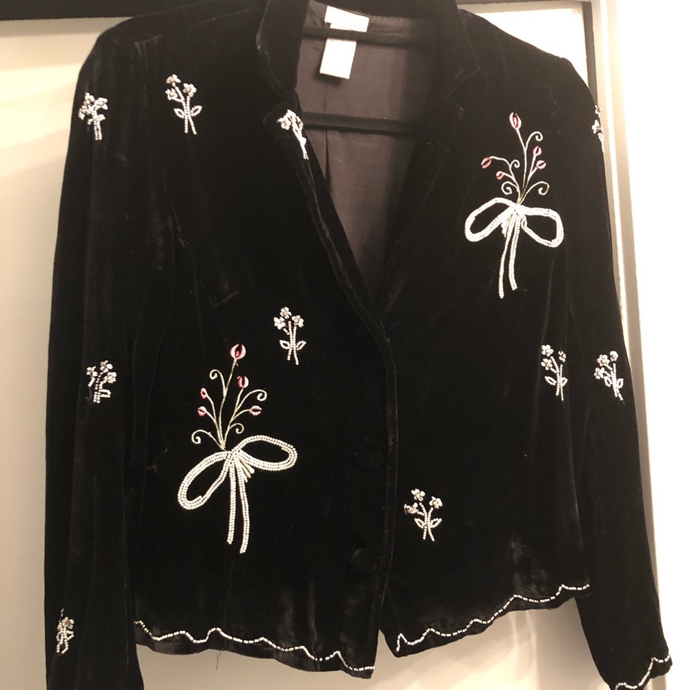 Velvet jacket